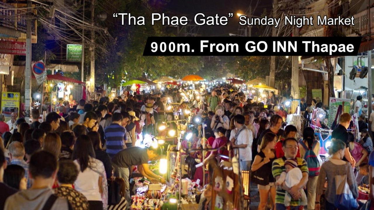 Go Inn Thapae - โก อินน์​ ท่าแพ Chiang Mai Dış mekan fotoğraf