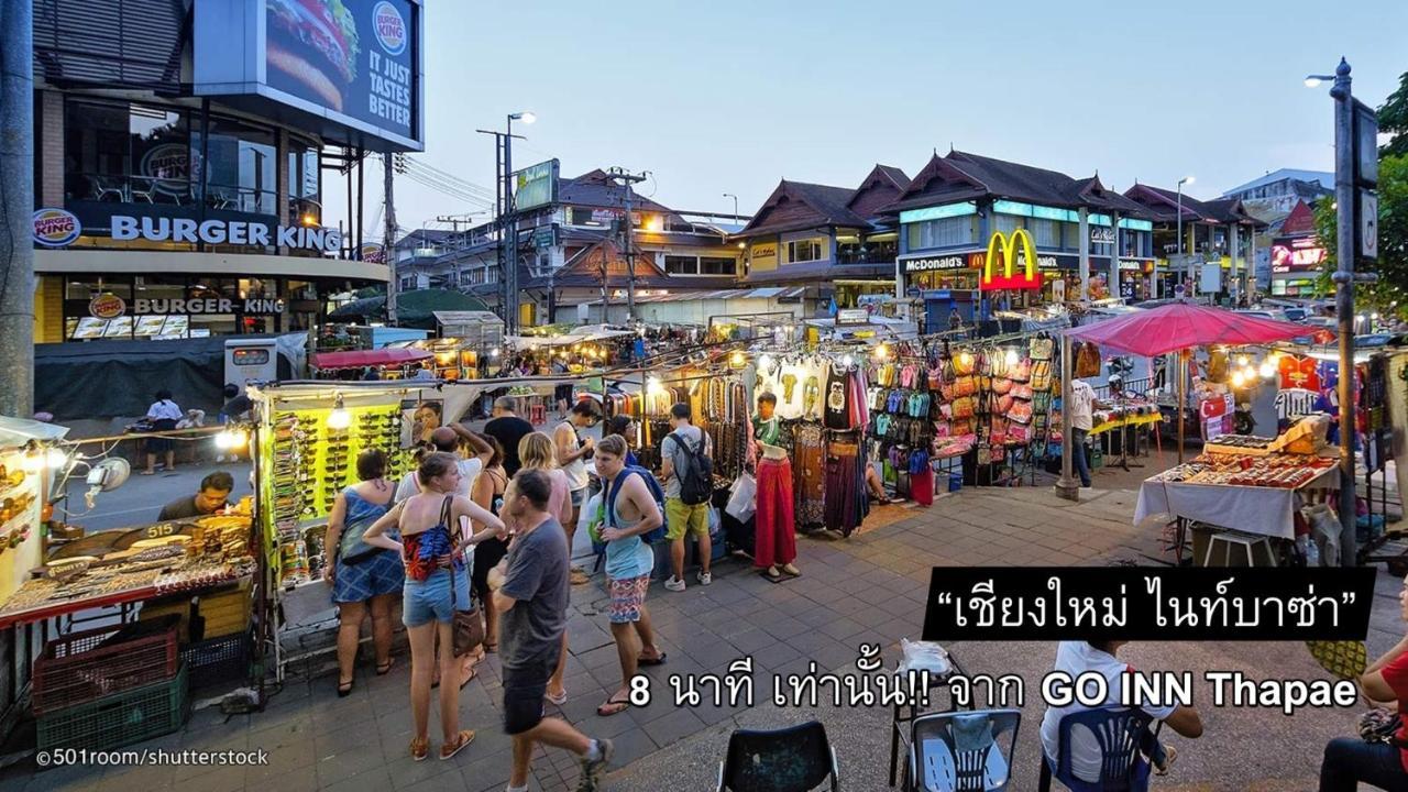 Go Inn Thapae - โก อินน์​ ท่าแพ Chiang Mai Dış mekan fotoğraf